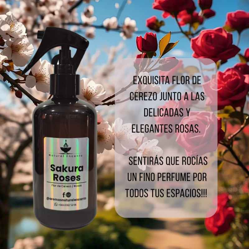 Home Spray Sakura Roses