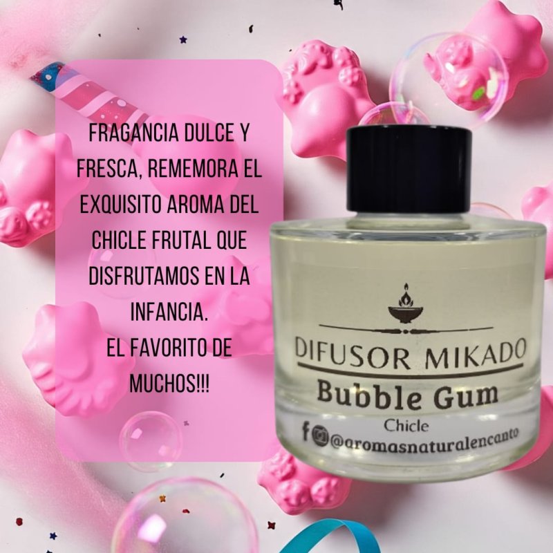 Difusor Bubble Gum 100ml