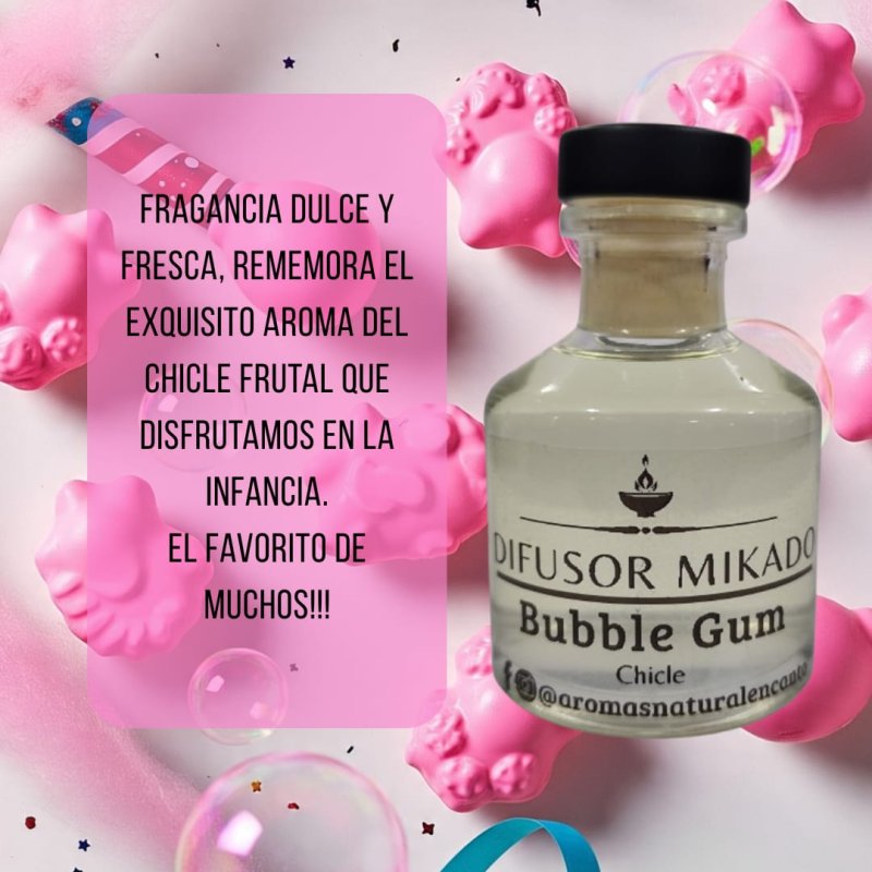 Difusor Bubble Gum 50 ml