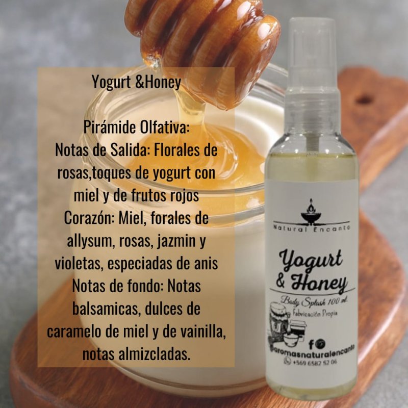 Body Splash Yogurt & Honey