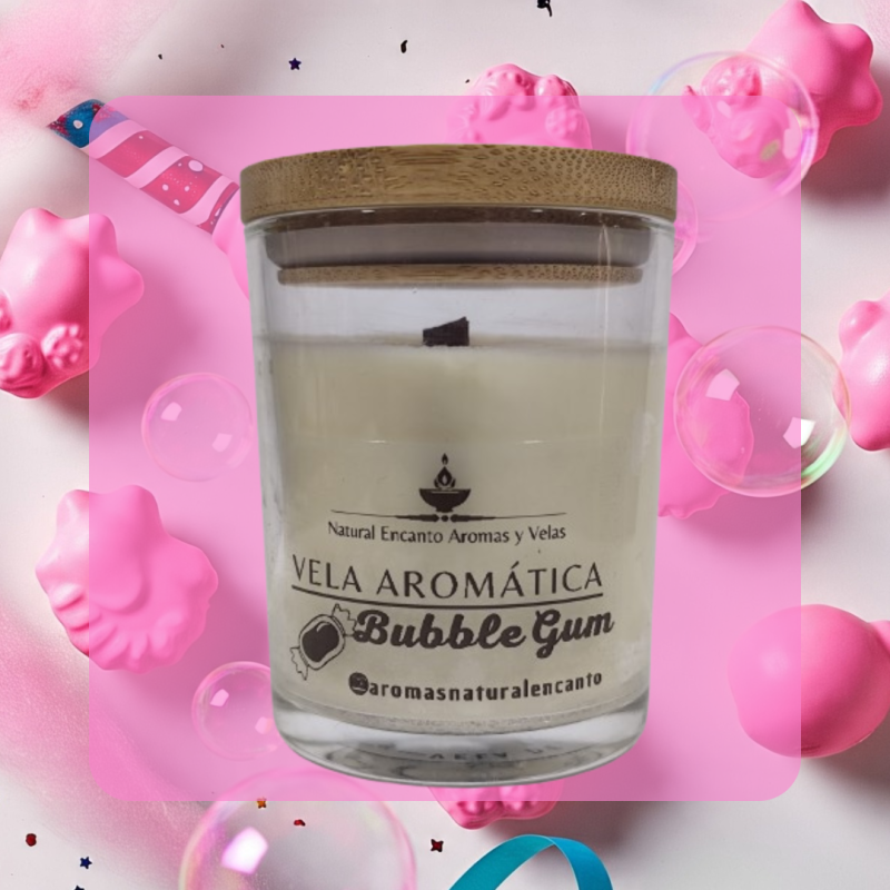 Vela Aromática Bubble Gum