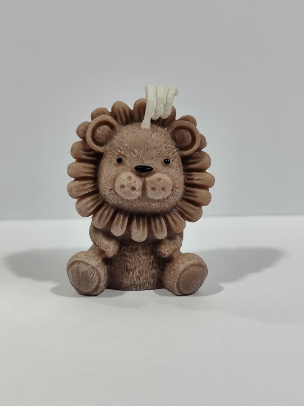 Vela Decorativa Leoncito Mini Souvenir