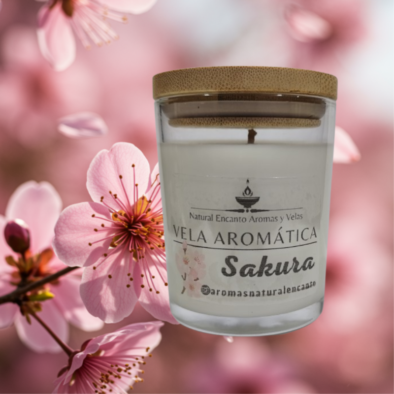 Vela Aromática Sakura