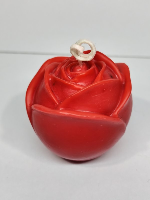 Vela Decorativa Rosa Grande