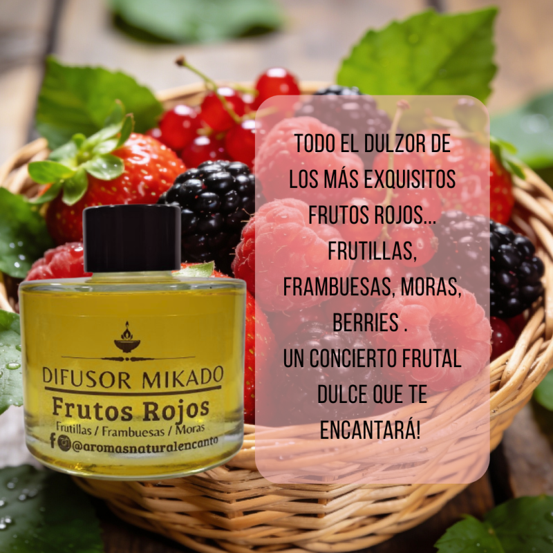 Difusor Mikado Frutos Rojos 100 ml