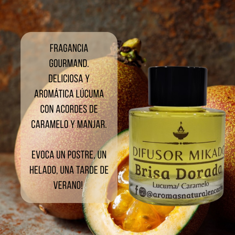 Difusor Mikado Brisa Dorada 50 ml