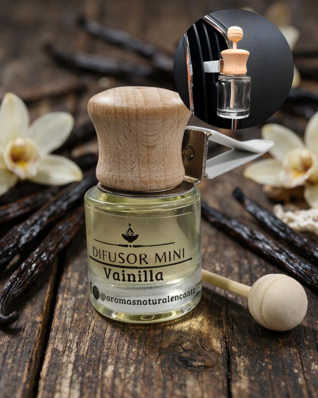 Difusor Mini para Auto Vainilla Clip