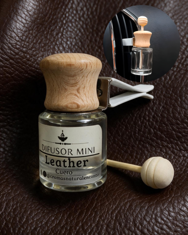Difusor Mini para Auto Leather Clip